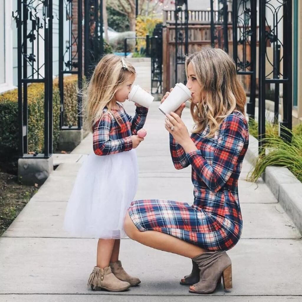 Matching clothes clearance with daughter