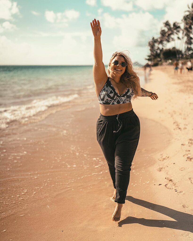 Beach outfits for 2025 chubby ladies